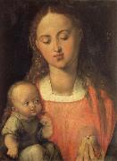 Albrecht Durer The Madonna with the pear oil painting on canvas